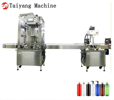 Factory Direct Selling Low - Price Cosmetic Water Filling Screw Cap Machine
