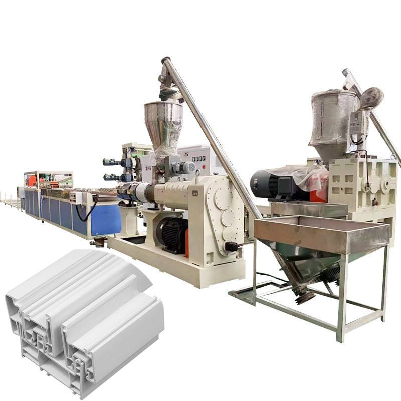 Plastic Steel Door and Window Profile Line Manufacturers Supply PVC Plastic Steel Profile Equipment